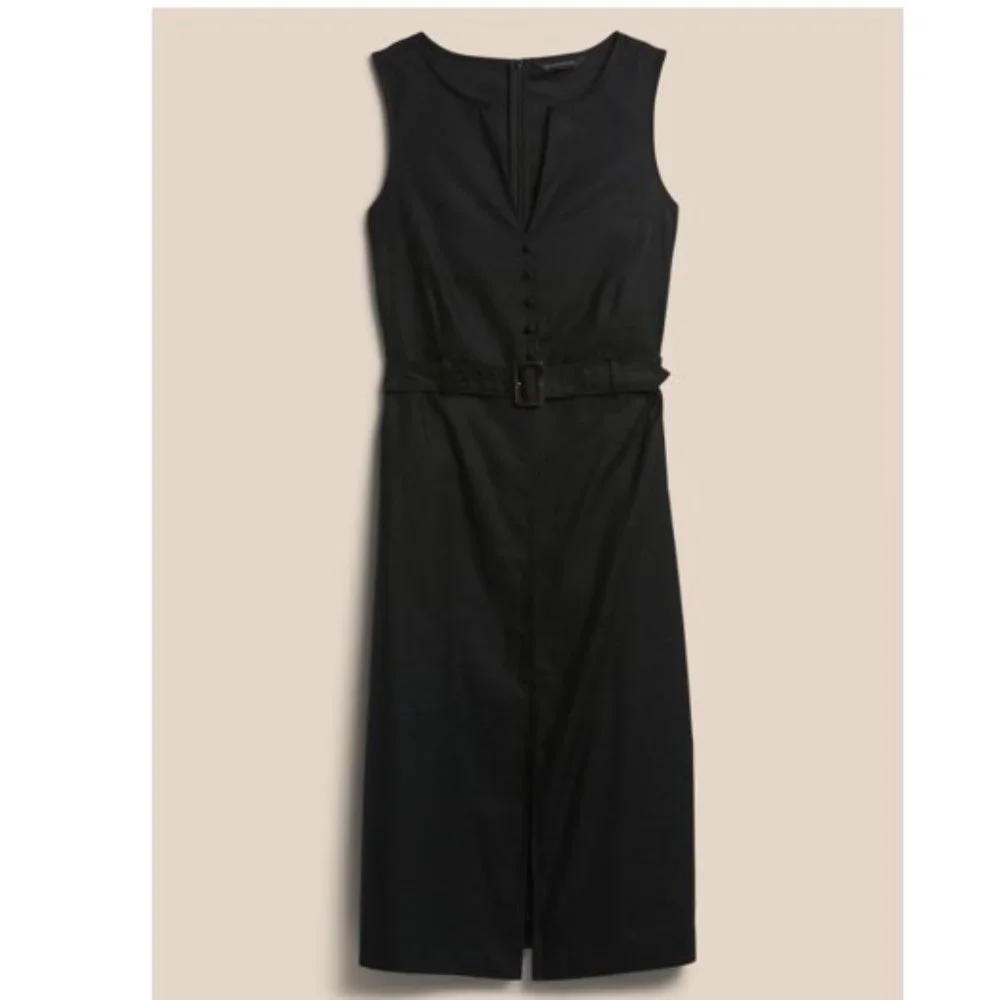 Classic Shift Dress w/belt Banana Republic - Picture 5 of 13